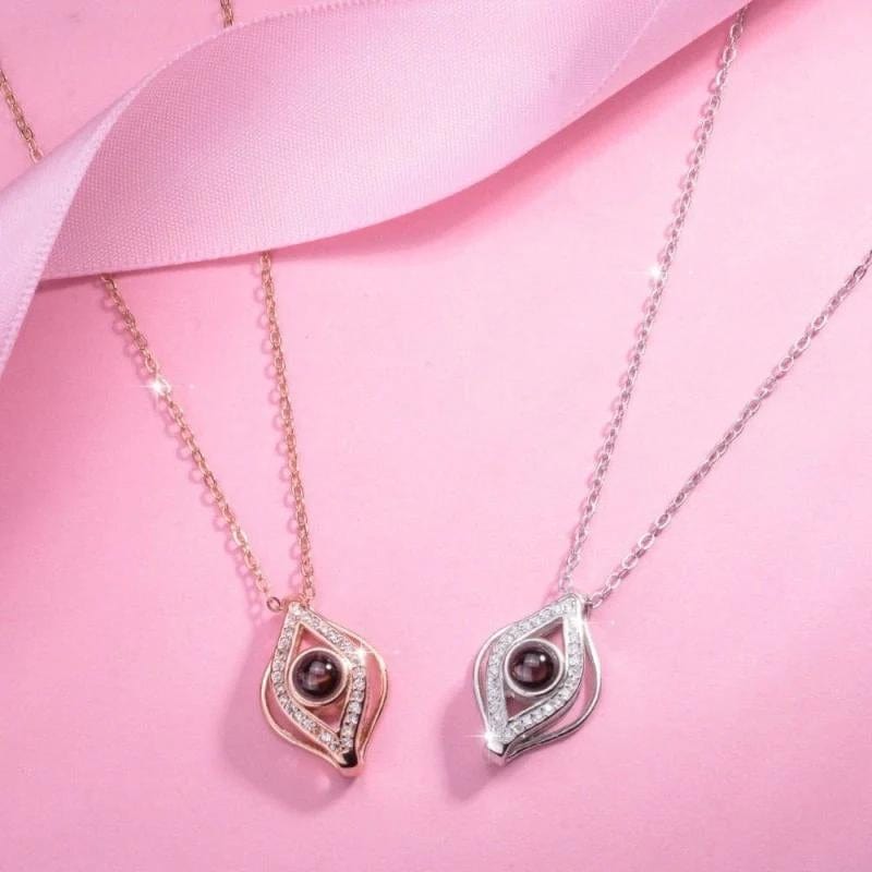 Collier Photo Personnalisé en Argent