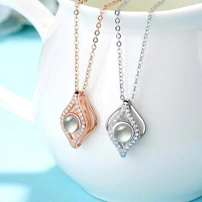 Collier Photo Personnalisé en Argent