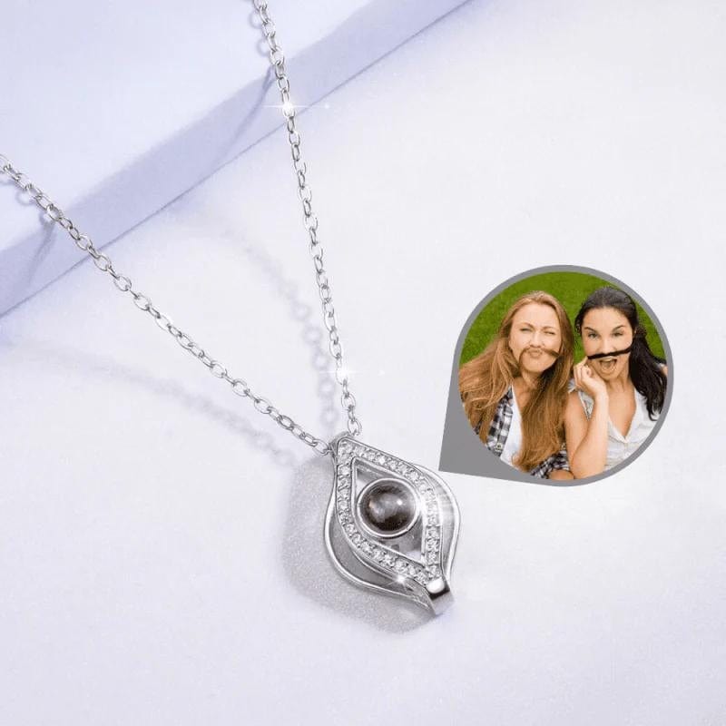 Collier Photo Personnalisé en Argent