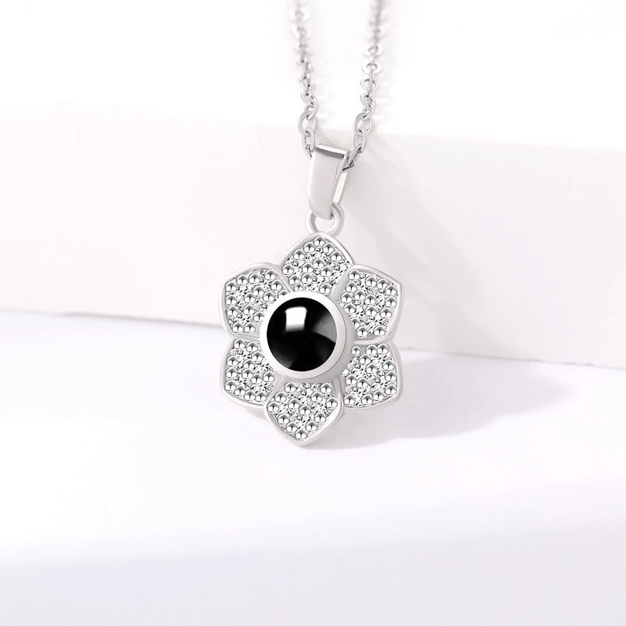 Collier et pendentif photo personnalisé