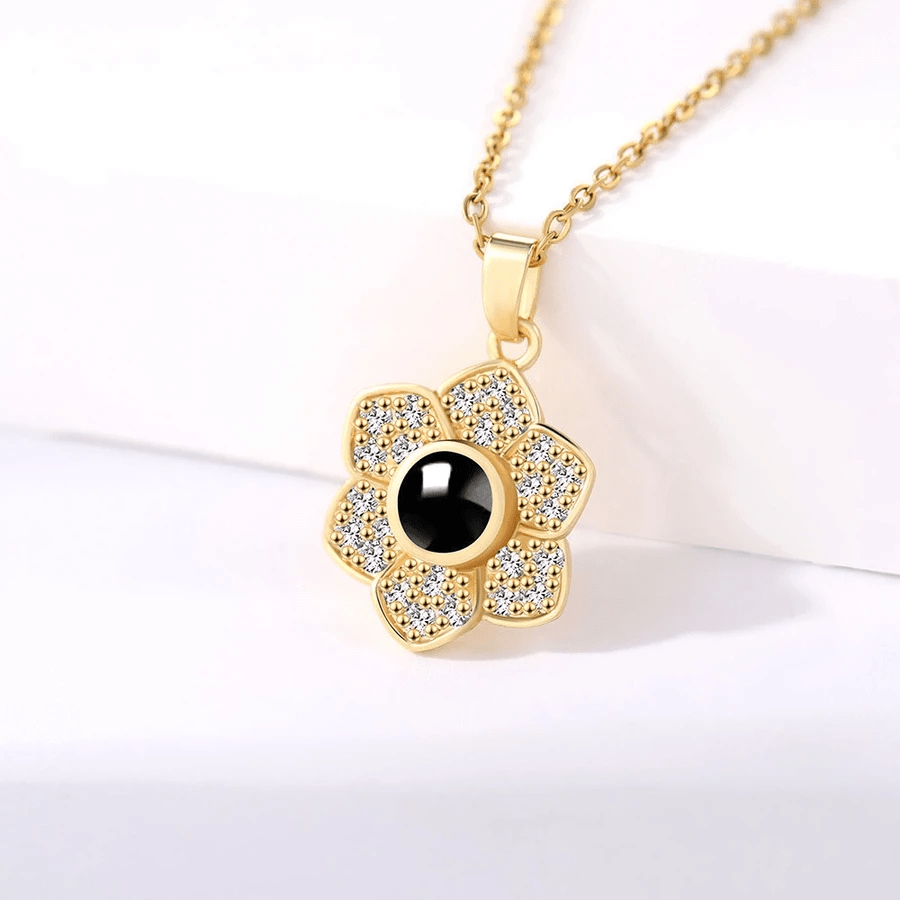 Collier et pendentif photo personnalisé