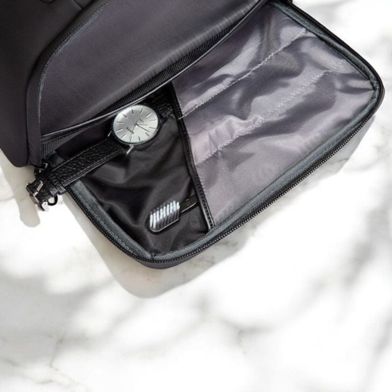 Grande trousse de toilette voyage pour homme – Élégance et praticité