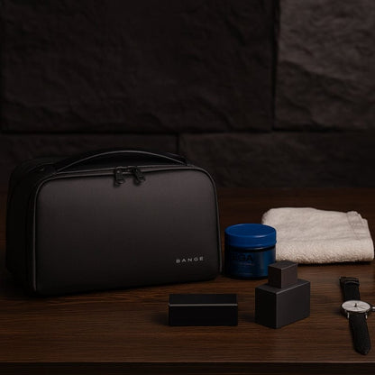 Grande trousse de toilette voyage pour homme – Élégance et praticité