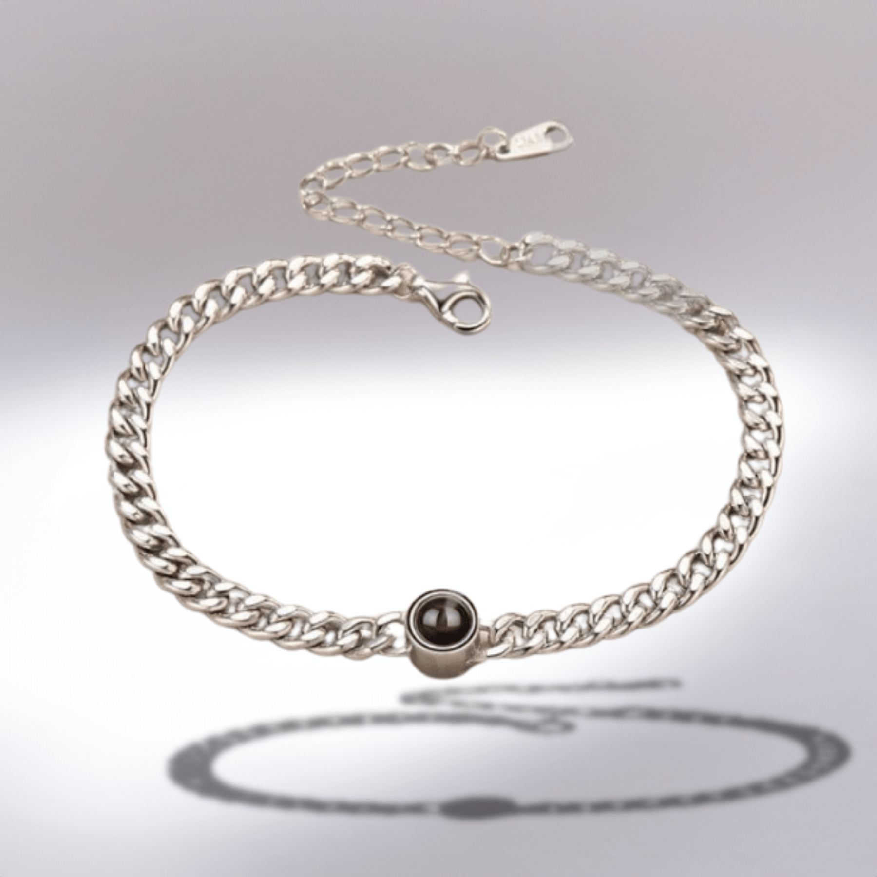 Bracelet Gourmette Homme Photo Personnalisée