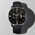 Montre Chronographe Bracelet Cuir