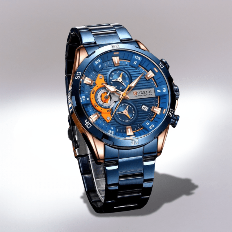 Montre Chronographe en Acier