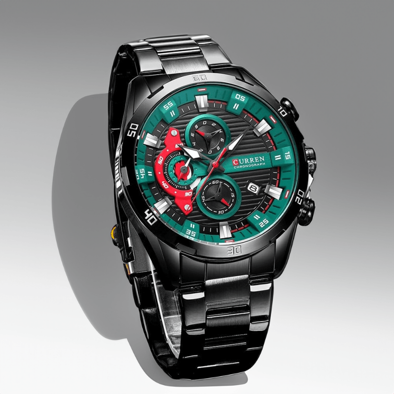Montre Chronographe en Acier