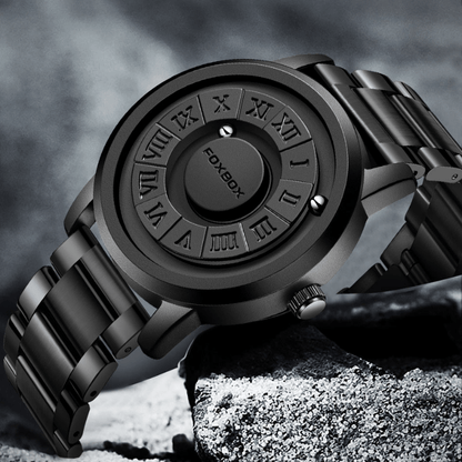 Montre Magnétique - Bracelet Cuir ou Acier