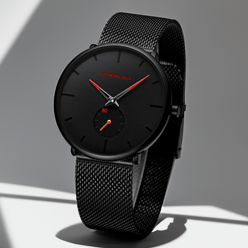 Montre Noire Quartz