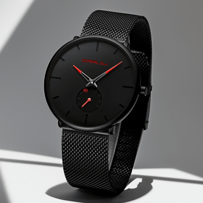 Montre Noire Quartz