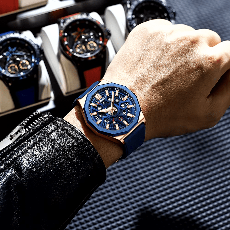Montre Quartz Bracelet Silicone