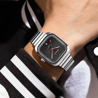 Montre Quartz Carré