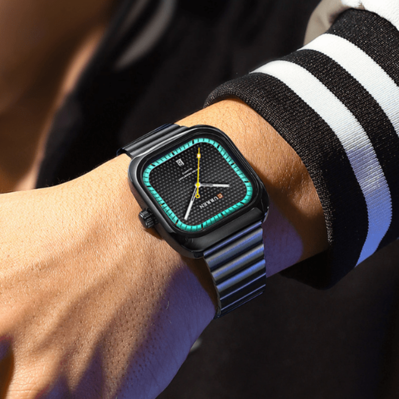 Montre Quartz Carré