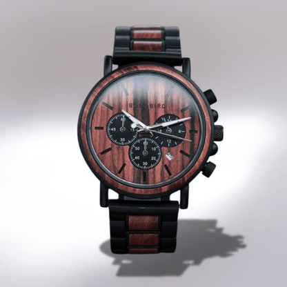 Montre Quartz en Bois