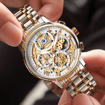 Montre Squelette Chronographe Luxe