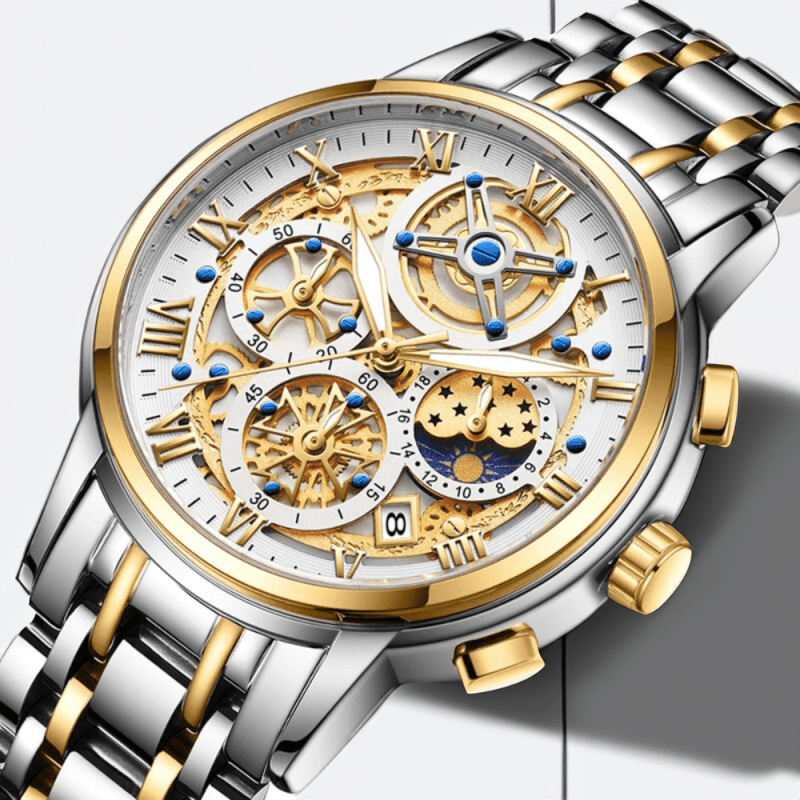 Montre Squelette Chronographe Luxe