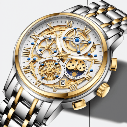 Montre Squelette Chronographe Luxe