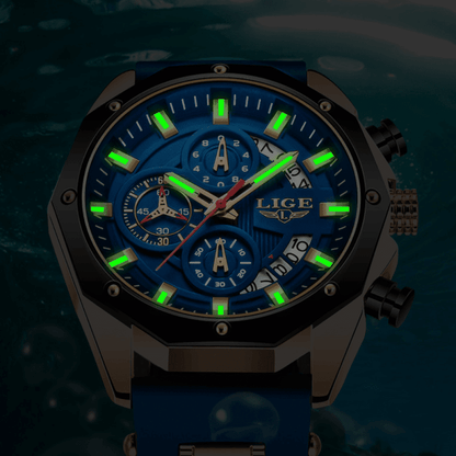 Montre Quartz avec Chronographe