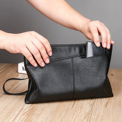 POCHETTE LUXE EN CUIR