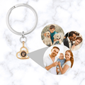 PORTE CLÉ PERSONNALISÉ PHOTO COEUR
