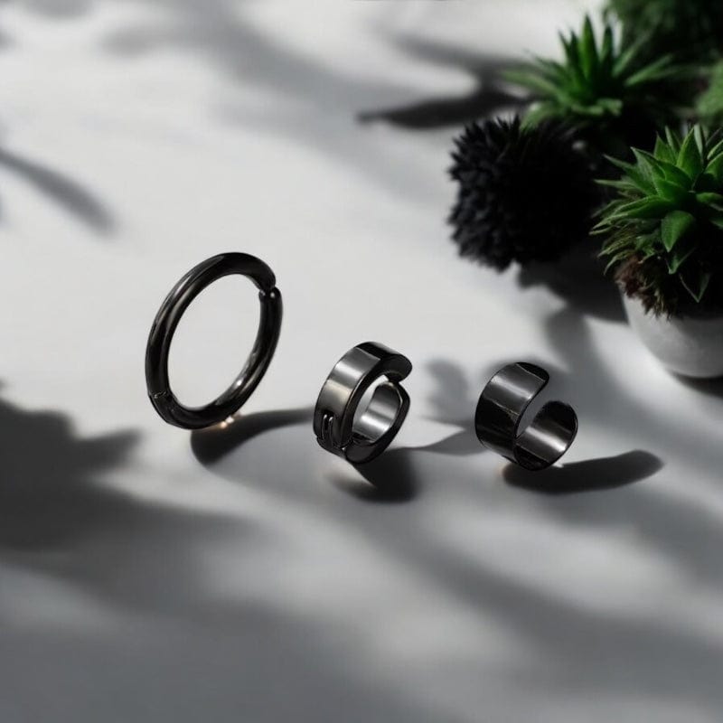 Set de Boucles d’Oreilles Sans Trou – Clips et Anneaux