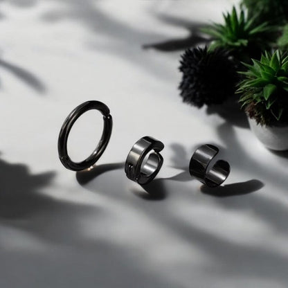 Set de Boucles d’Oreilles Sans Trou – Clips et Anneaux