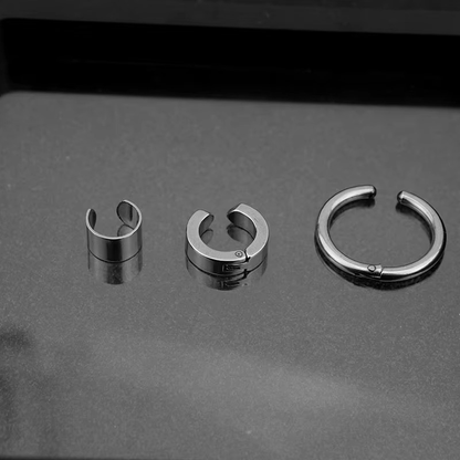 Set de Boucles d’Oreilles Sans Trou – Clips et Anneaux