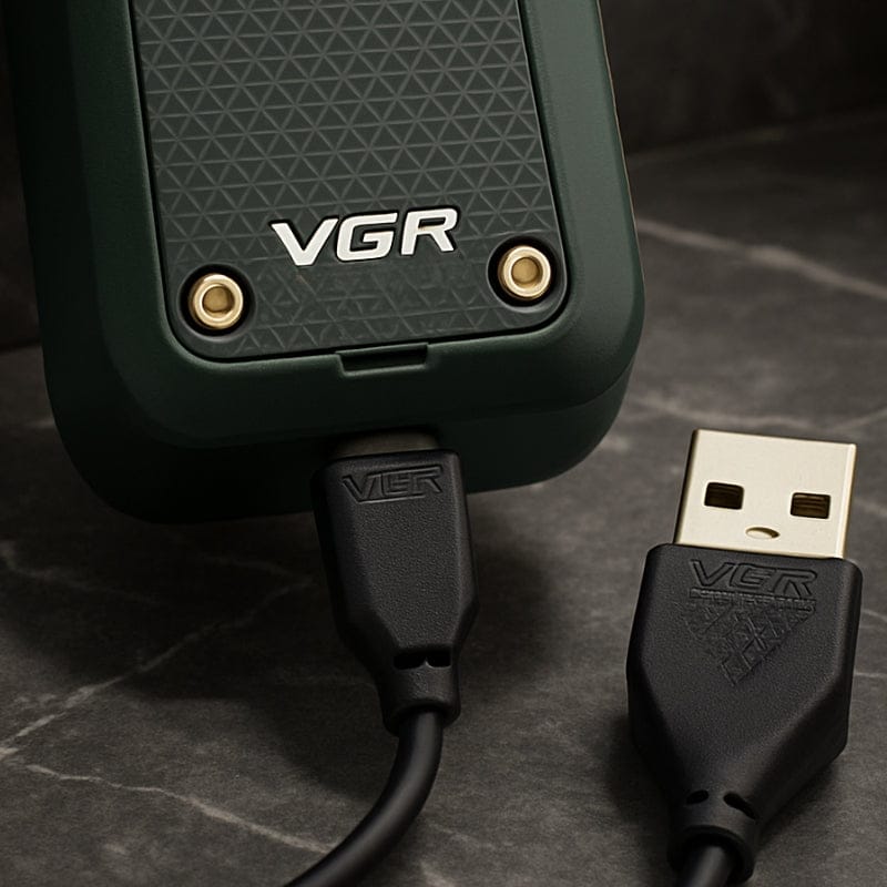 Tondeuse à barbe électrique homme USB