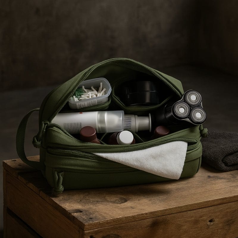 Trousse de toilette homme de voyage – étanche et résistante