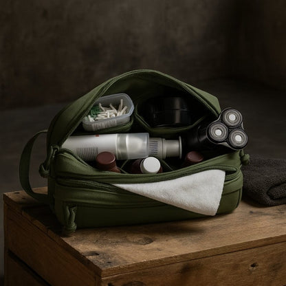 Trousse de toilette homme de voyage – étanche et résistante