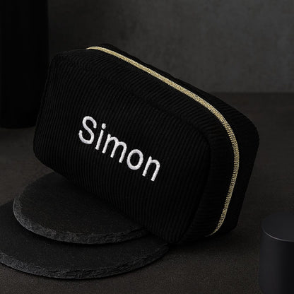Trousse Toilette Homme Personnalisée - Broderie Prénom