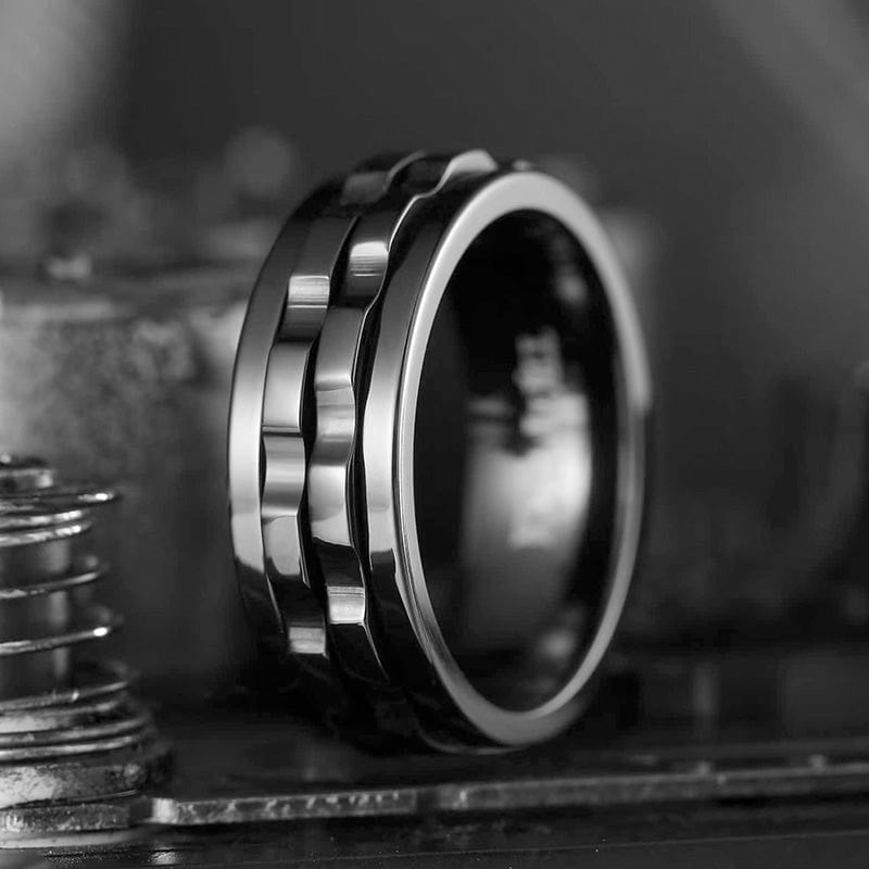 BAGUE ANTI STRESS NOIRE