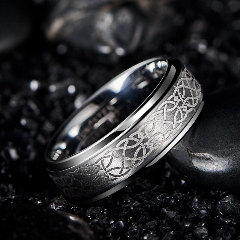 Bague Argent Celtique