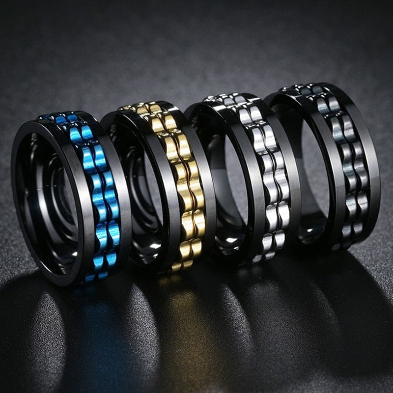 BAGUE ANTI STRESS NOIRE