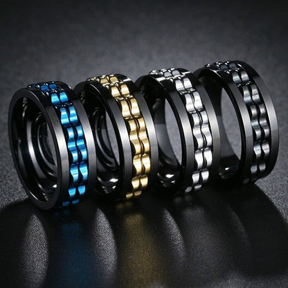 BAGUE ANTI STRESS NOIRE