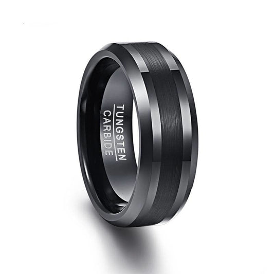 BAGUE NOIRE HOMME LUXE