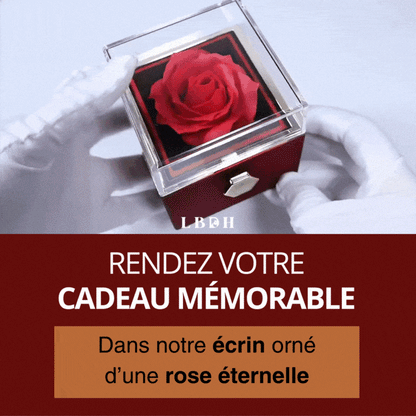 BOÎTE CADEAU À BIJOUX ROSE ETERNELLE
