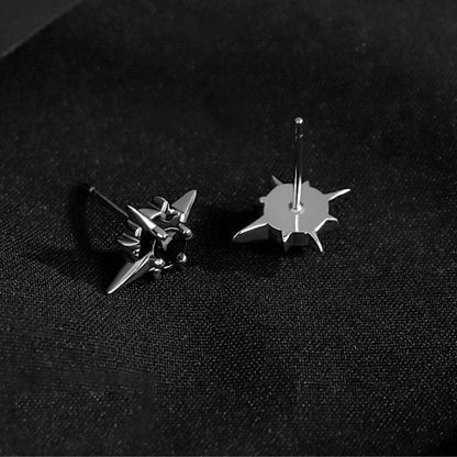 Boucles d'Oreilles Homme Étoile - Design Tendance