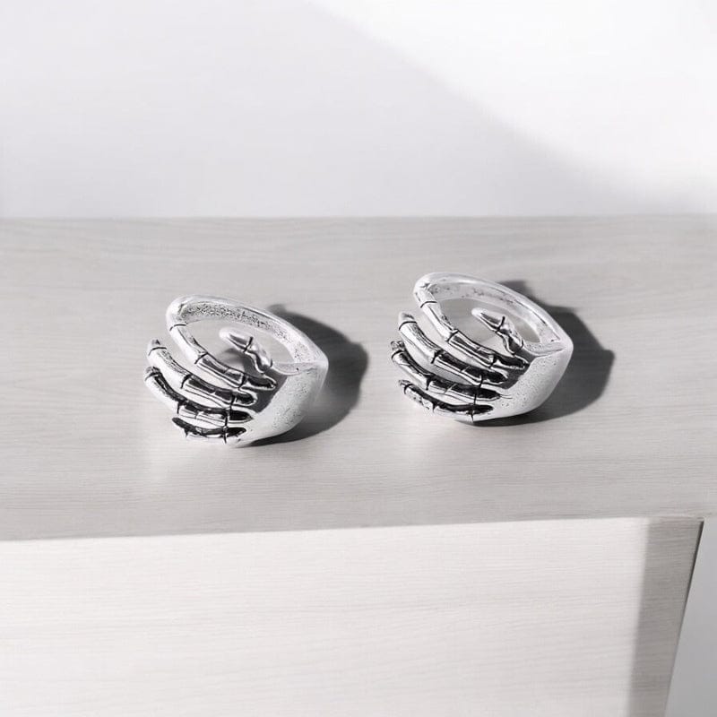 Fausse Boucle d'Oreille Homme Clip - Ear Cuff Rock Sans Perçage