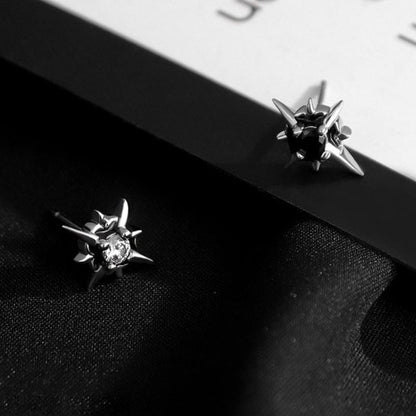 Boucles d'Oreilles Homme Étoile - Design Tendance