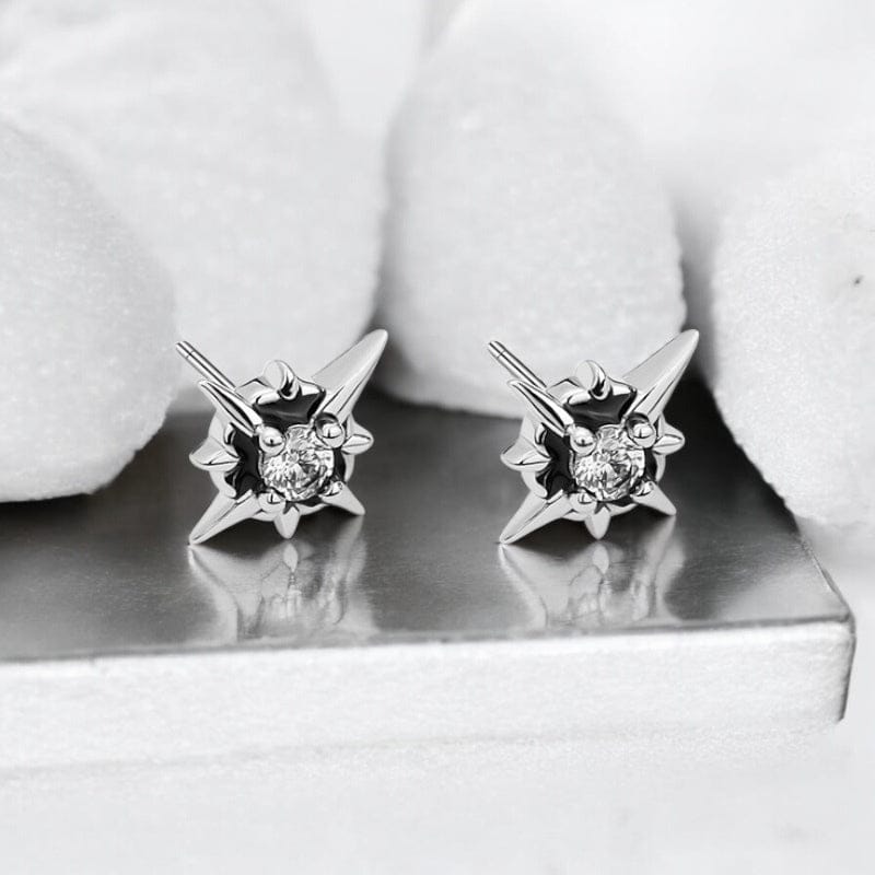 Boucles d'Oreilles Homme Étoile - Design Tendance