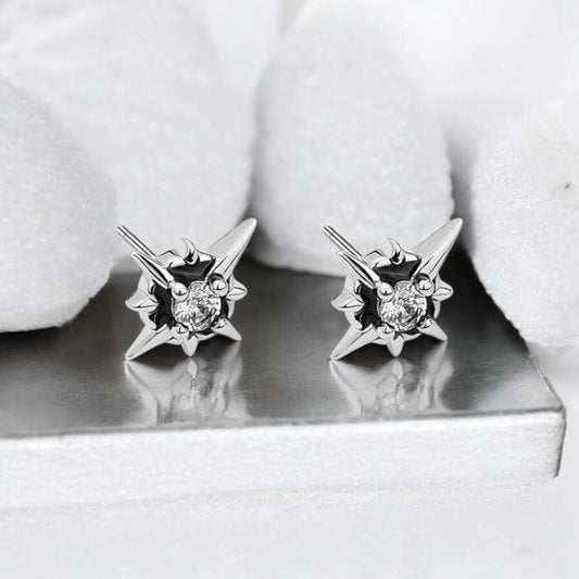 Boucles d'Oreilles Homme Étoile - Design Tendance