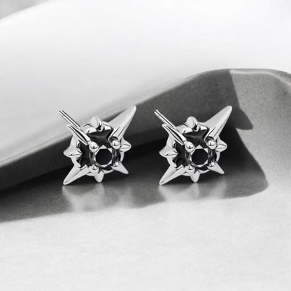 Boucles d'Oreilles Homme Étoile - Design Tendance