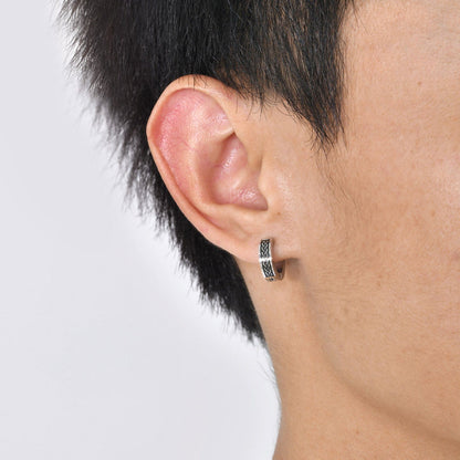 Boucles d'Oreilles Viking  – Acier Inoxydable & Motif Celtique