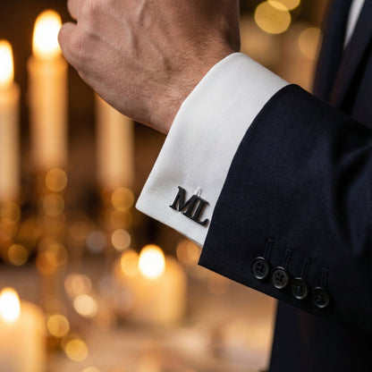 Boutons de manchette personnalisés luxe