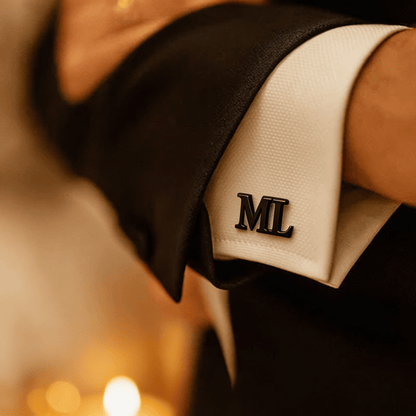 Boutons de manchette personnalisés luxe
