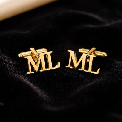 Boutons de manchette personnalisés luxe