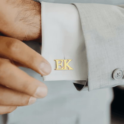 Boutons de manchette personnalisés luxe