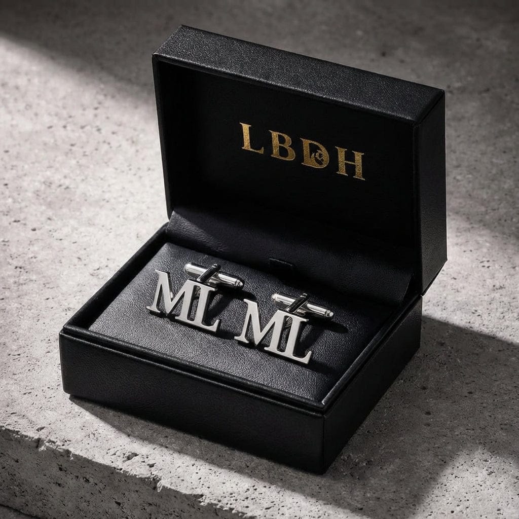 Boutons de manchette personnalisés luxe