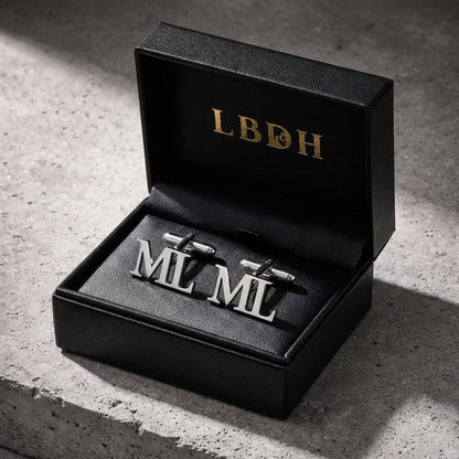 Boutons de manchette personnalisés luxe